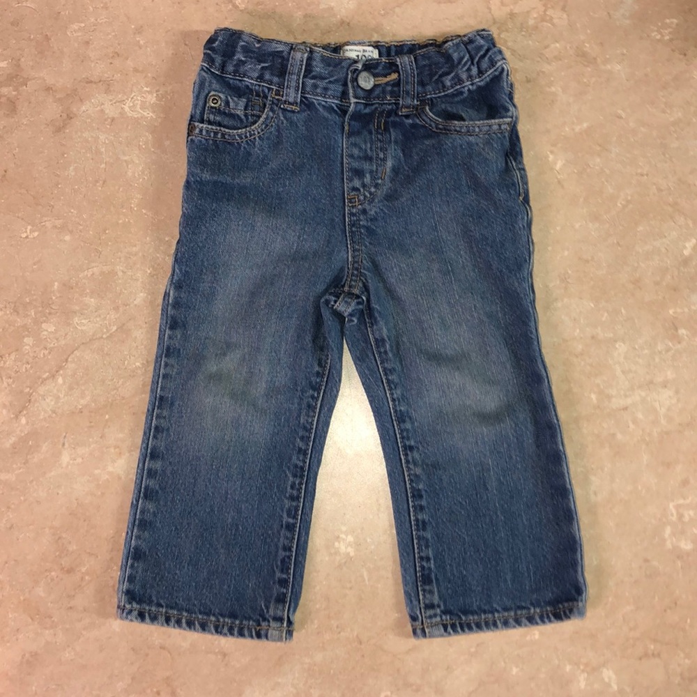 Boys 18-24m lot - 3 Buttondown shirts / 2 jeans - Picture 5 of 8